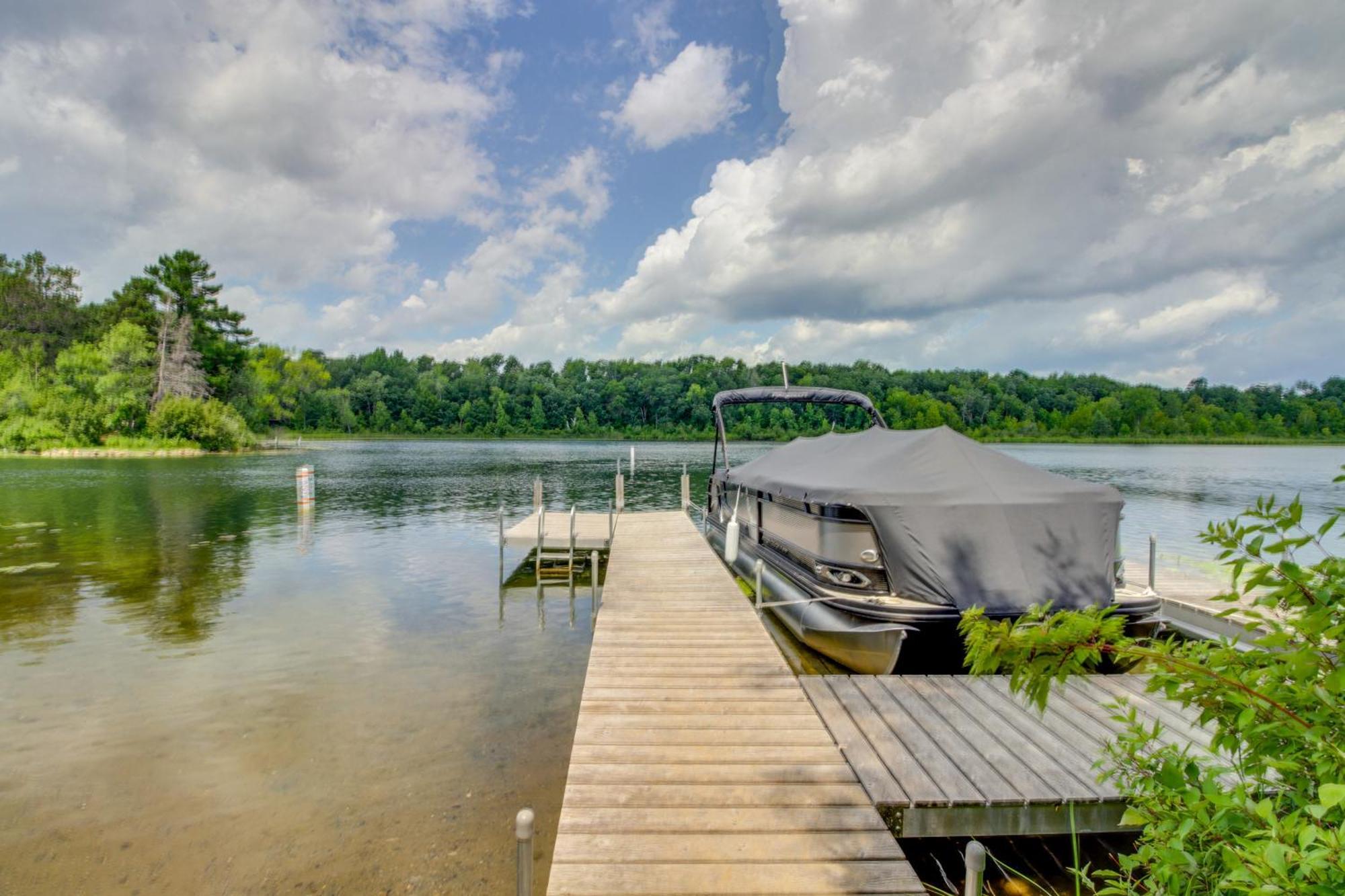 Beautiful Breezy Point Home With Beach And Dock! Pequot Lakes Dış mekan fotoğraf